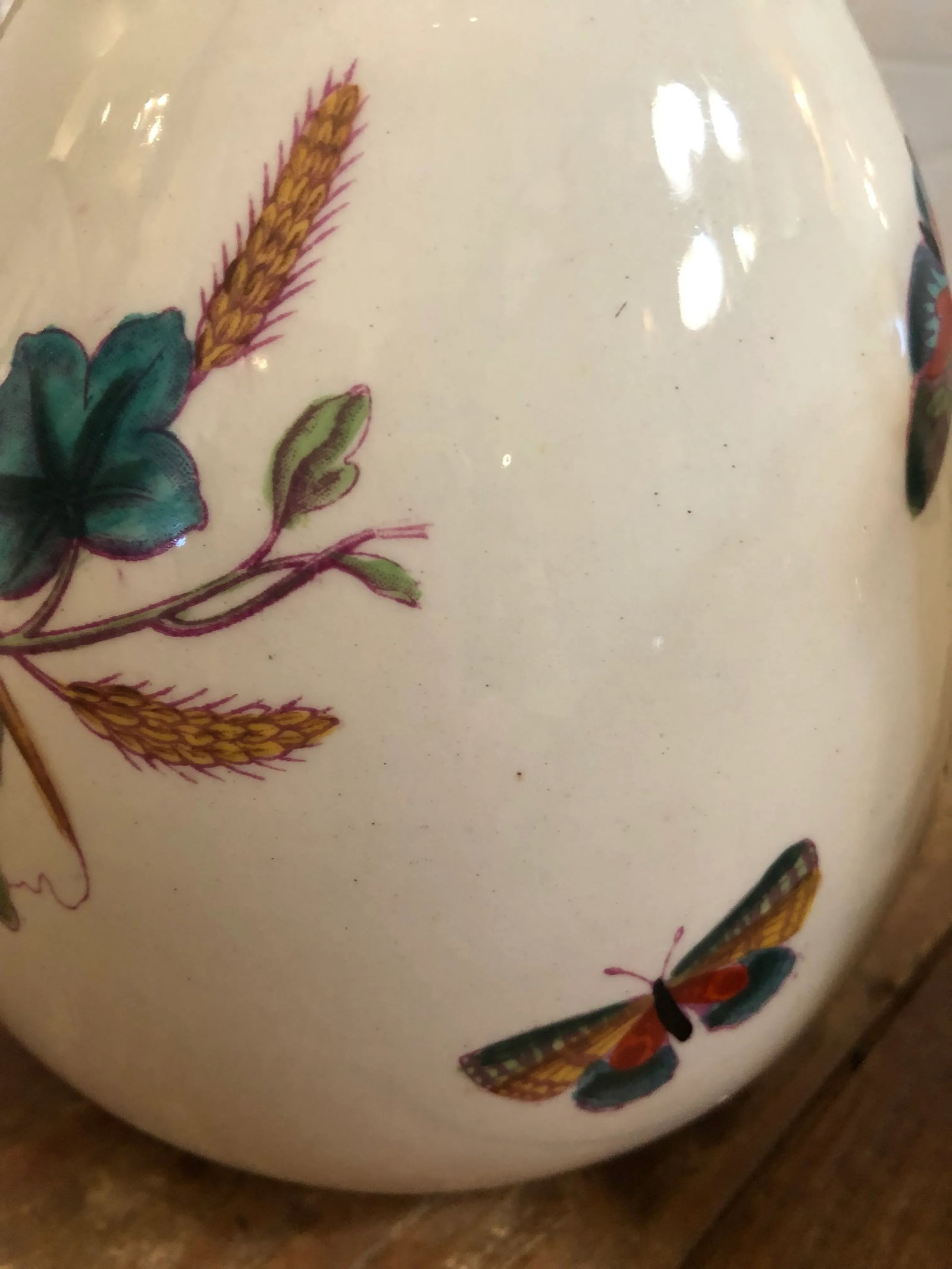 Antique English Porcelain Pitchers -Set of 3 - 4