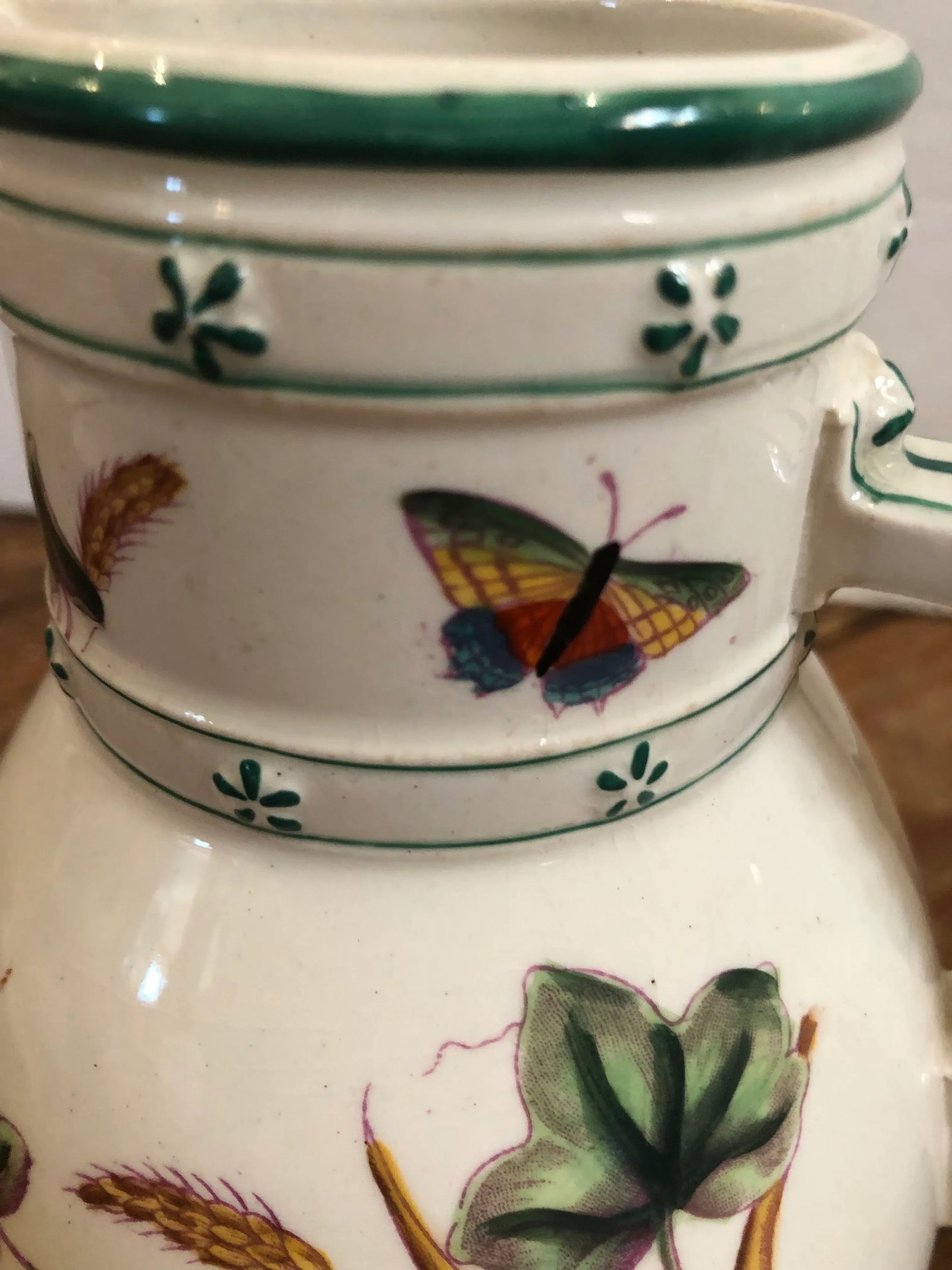 Antique English Porcelain Pitchers -Set of 3 - 9
