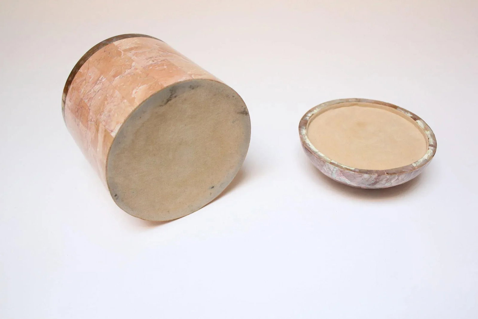 Vintage Brass and Tessellated Stone Dome-Lidded Box After Maitland Smith - 6