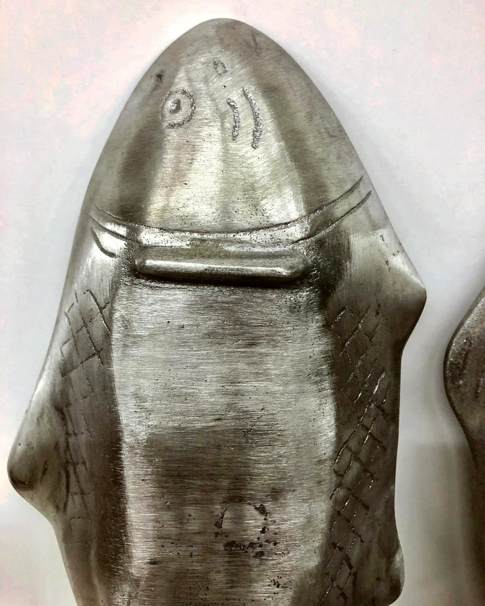Vintage Metal Fish Warming Dishes - Set of 4 - 6