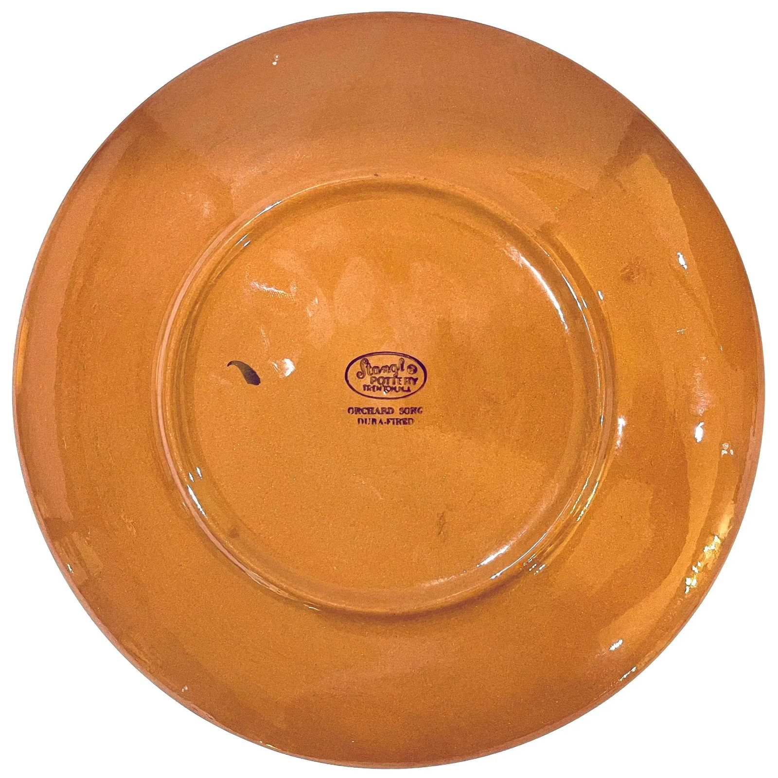 1960's Hand-Painted Stangl "Orchard Song" Dinner Plates - Set of 6 - 10
