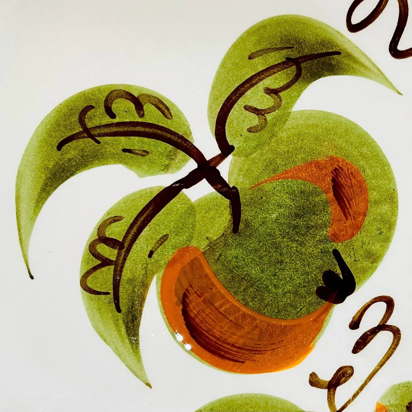 1960's Hand-Painted Stangl "Orchard Song" Dinner Plates - Set of 6 - 3