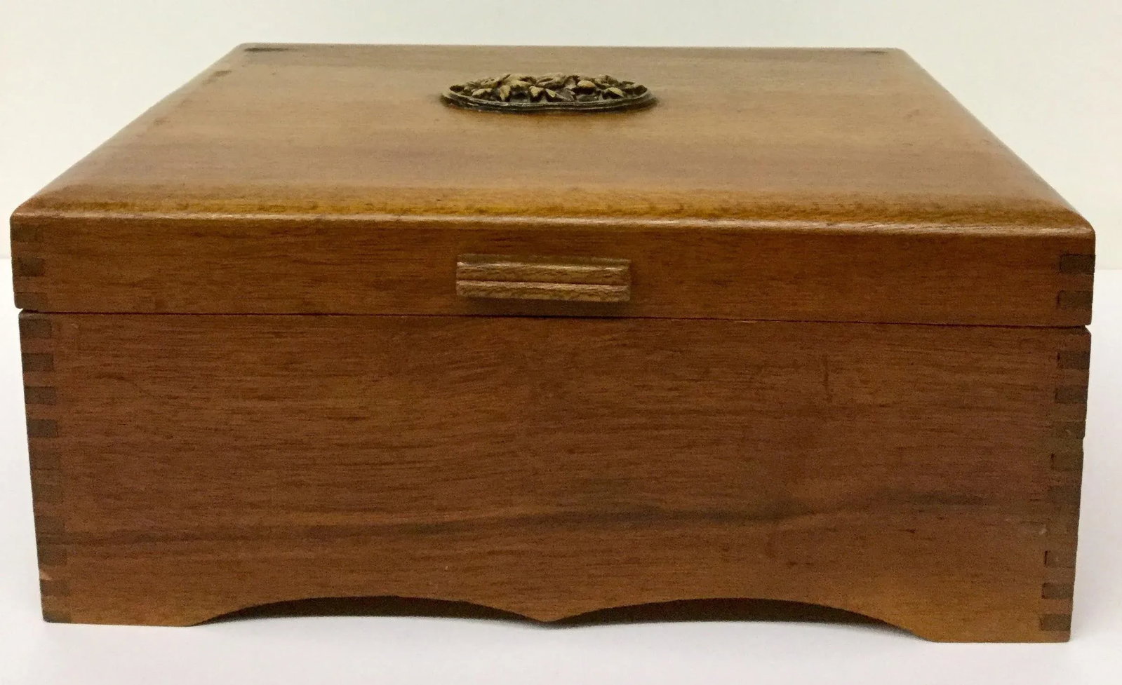 Antique Wooden Treasure Chest - 11