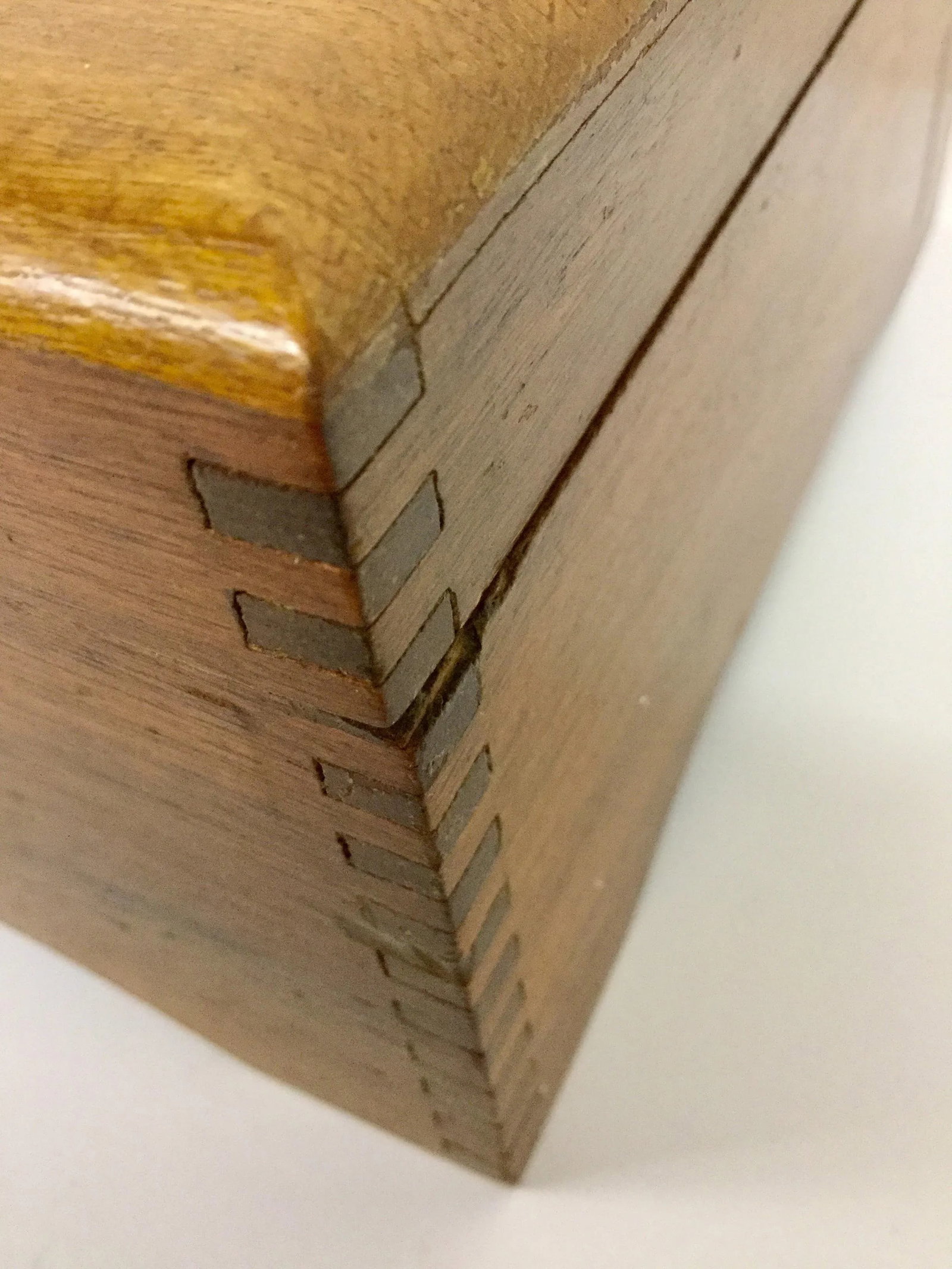 Antique Wooden Treasure Chest - 6