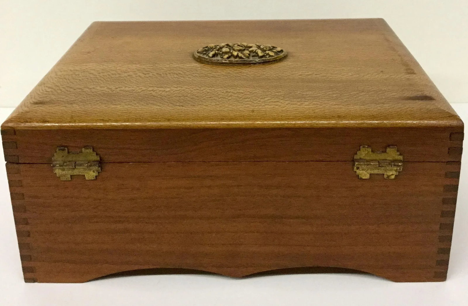 Antique Wooden Treasure Chest - 7