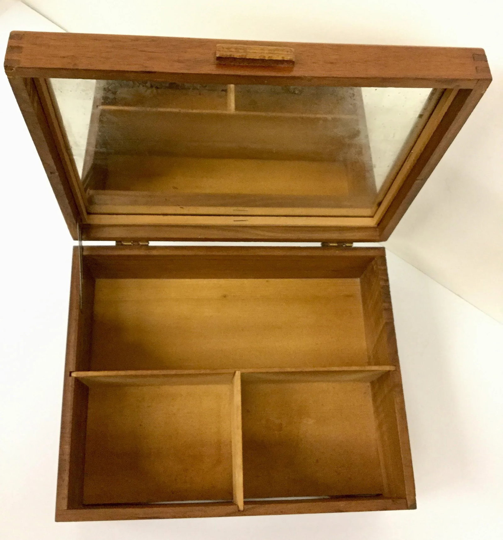 Antique Wooden Treasure Chest - 9