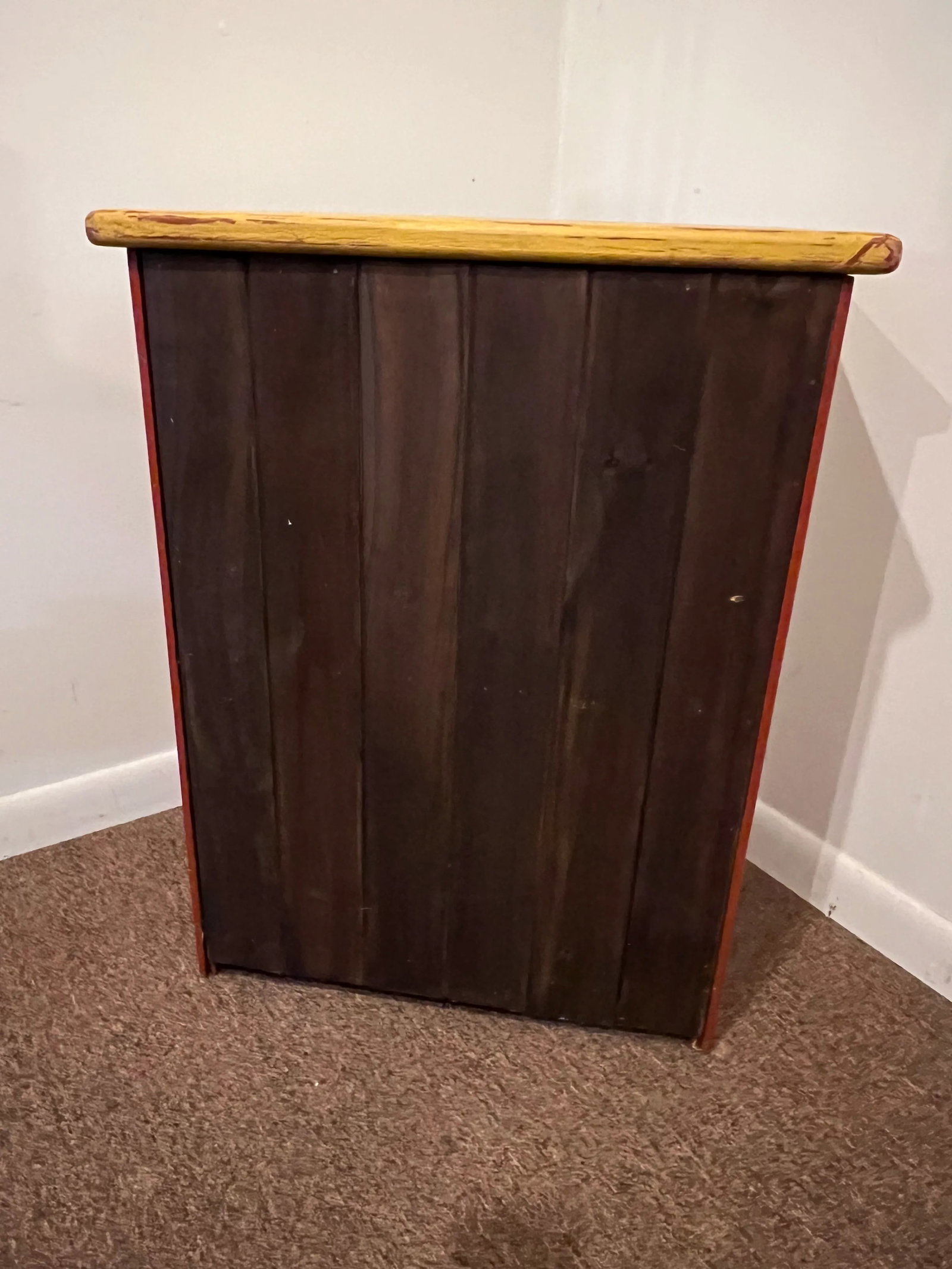 Trasteros Southwestern American Primitive Painted Solid Wood Cabinet - 5