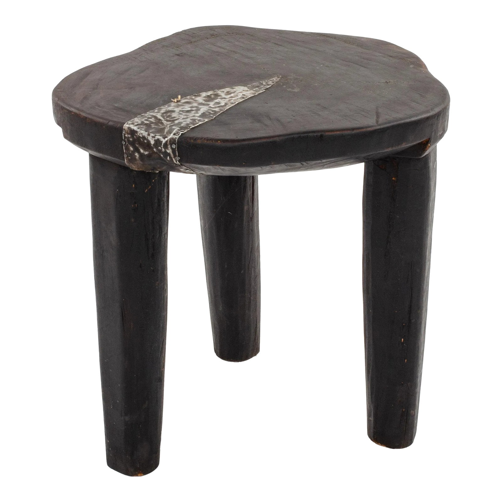 Early 1900s Antique Large African Stool (1 of 2)