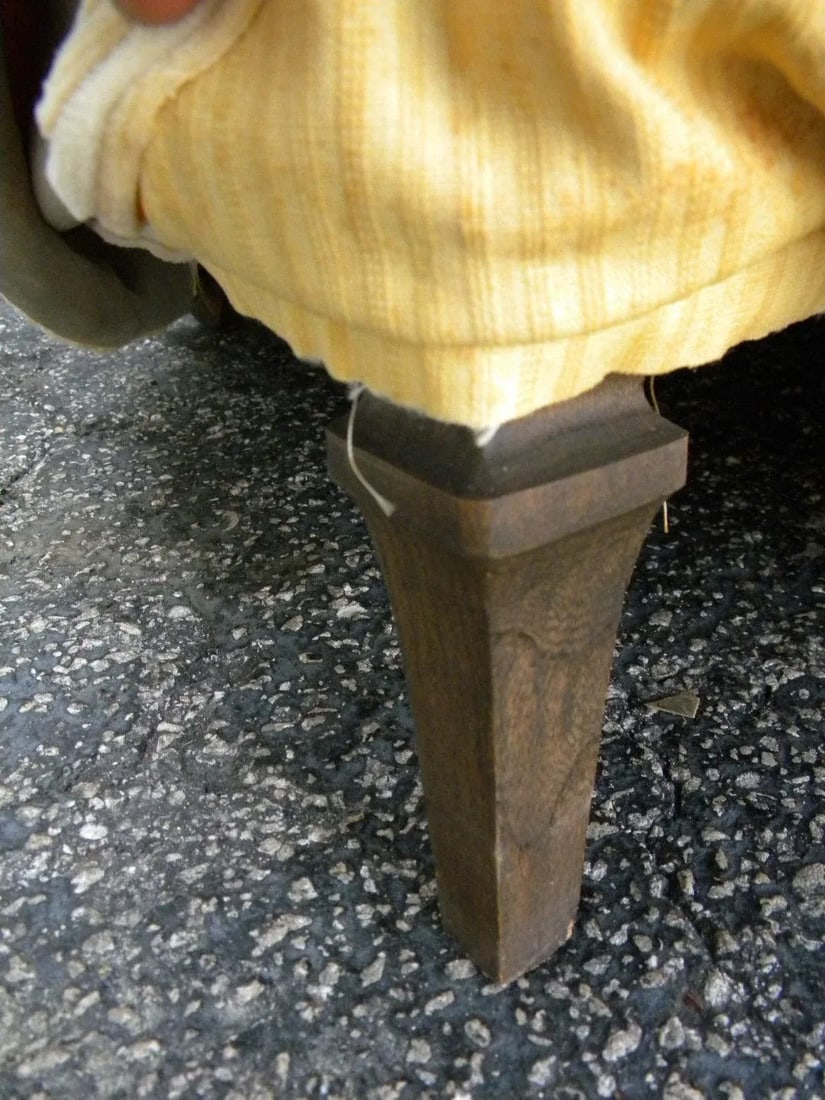 Mid-Century Tufted Side by Side Chairs by Kay - Pair - 9