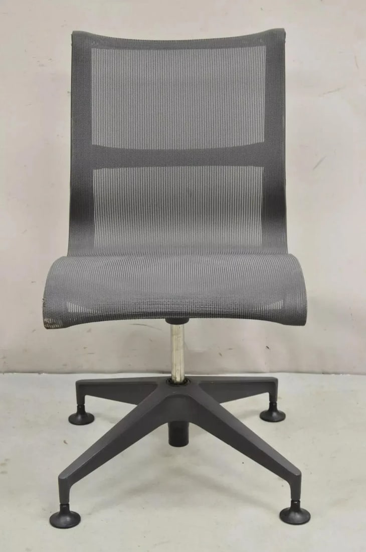 Herman Miller Setu Side Chair Metal Mesh Desk Office Swivel Chair - Single - 2