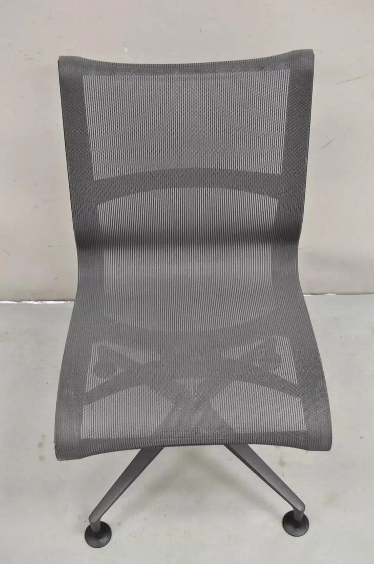 Herman Miller Setu Side Chair Metal Mesh Desk Office Swivel Chair - Single - 5