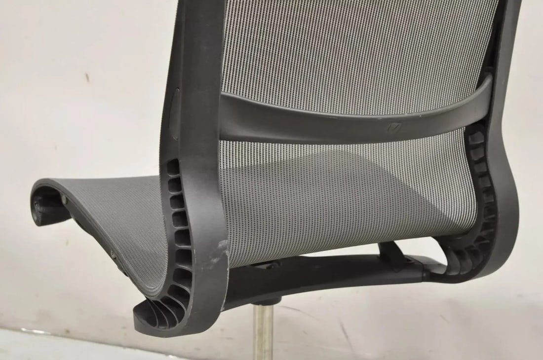 Herman Miller Setu Side Chair Metal Mesh Desk Office Swivel Chair - Single - 9