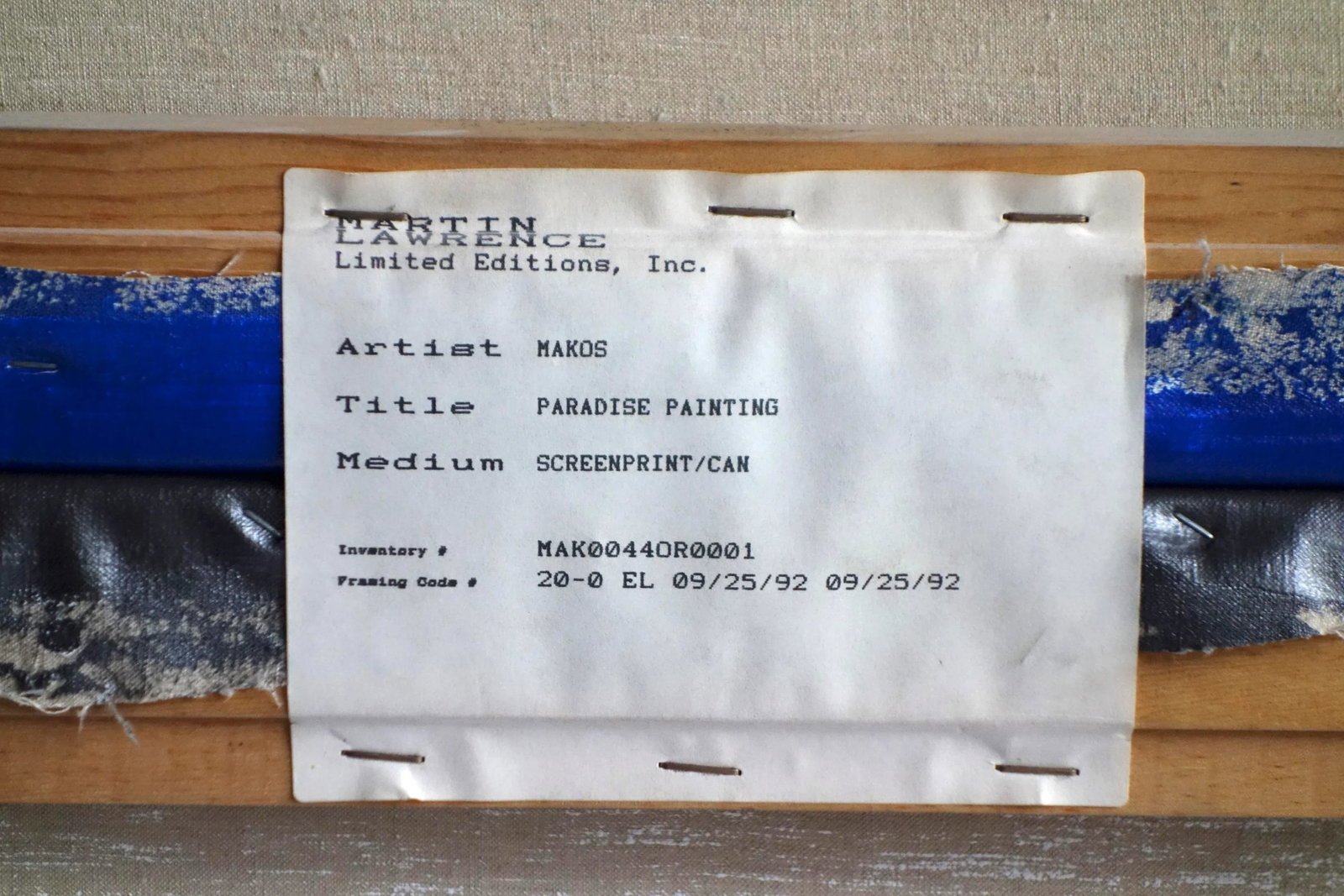 1990s Christopher Makos Silk Screen Artwork - 9