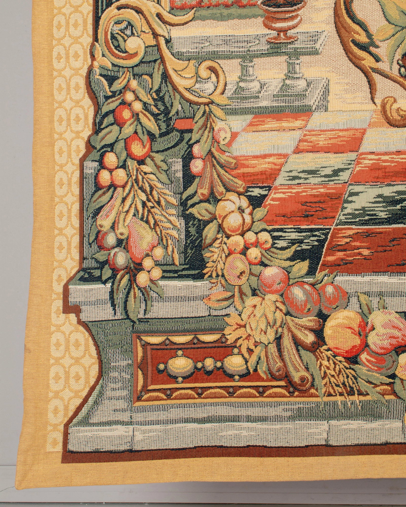 French Point De Loiselles Tapestry Le Jardin De Bagatelle - 3