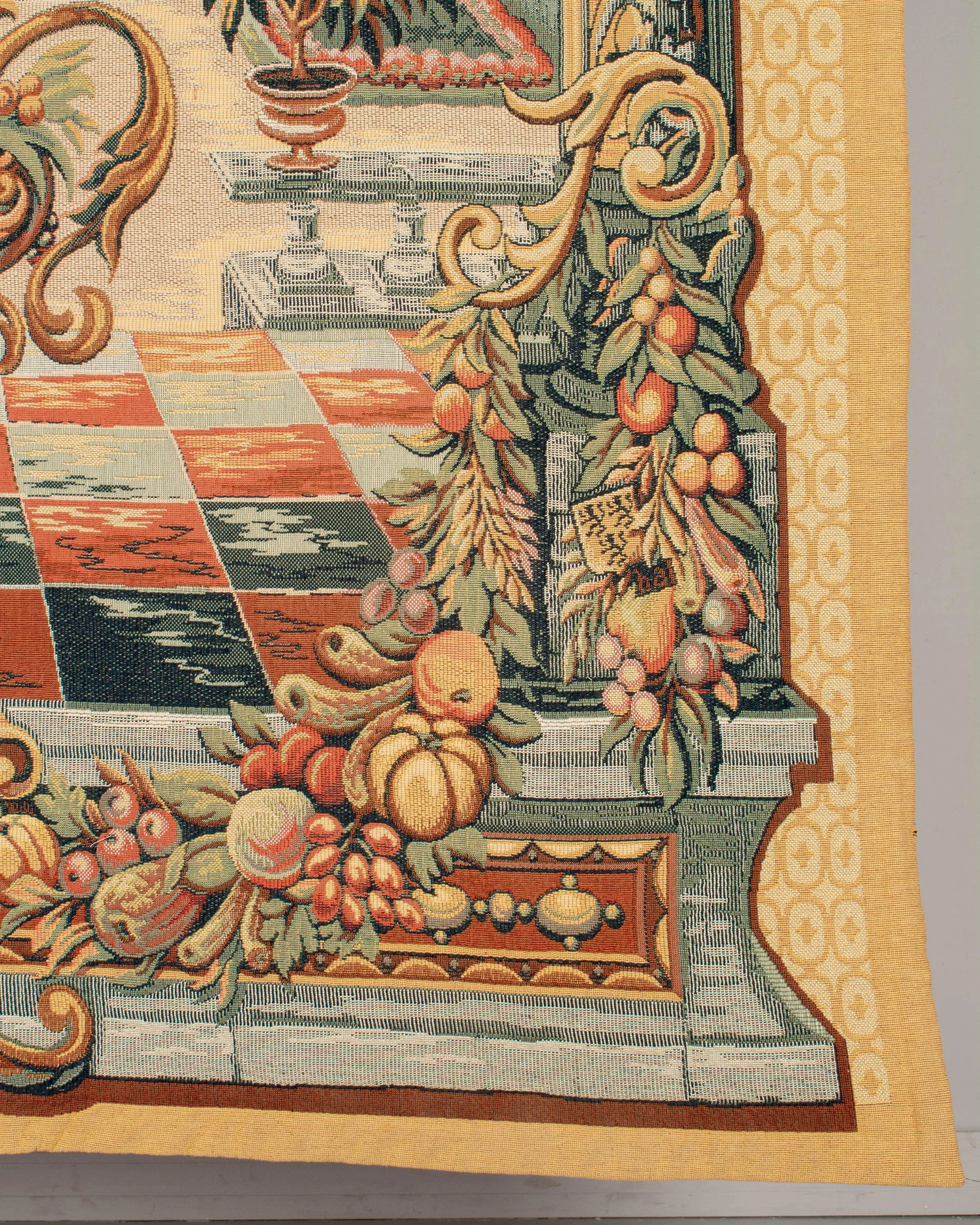 French Point De Loiselles Tapestry Le Jardin De Bagatelle - 6