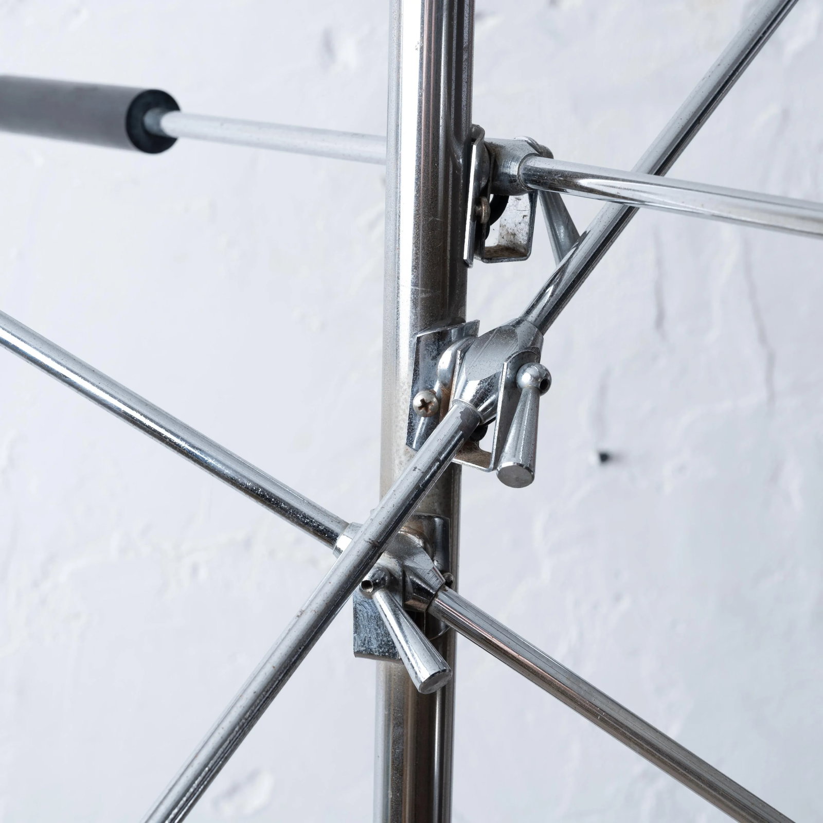 Triennale Orbiter Chrome Floor Lamp by Robert Sonneman, C.1970 - 5