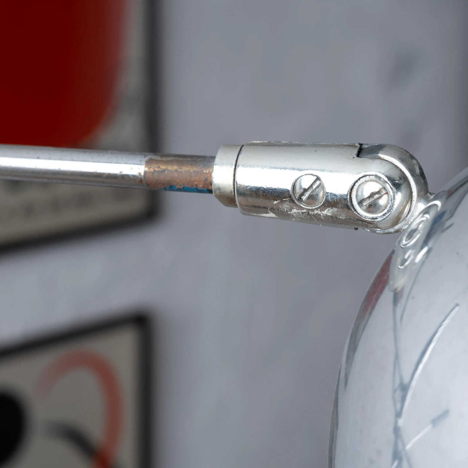 Triennale Orbiter Chrome Floor Lamp by Robert Sonneman, C.1970 - 7