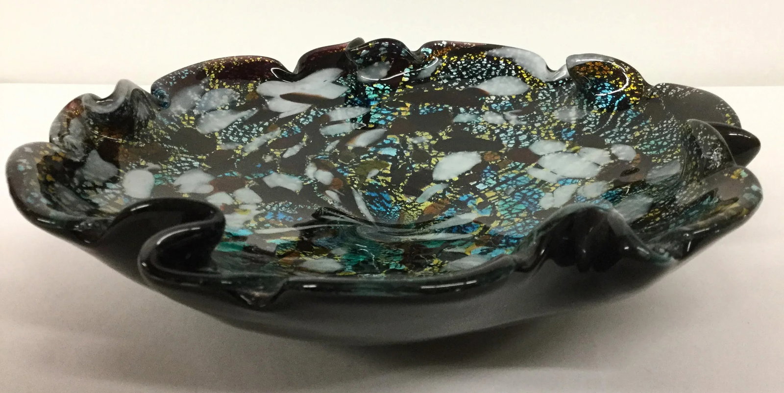 Artisan Hand Formed Glass Plate - 10