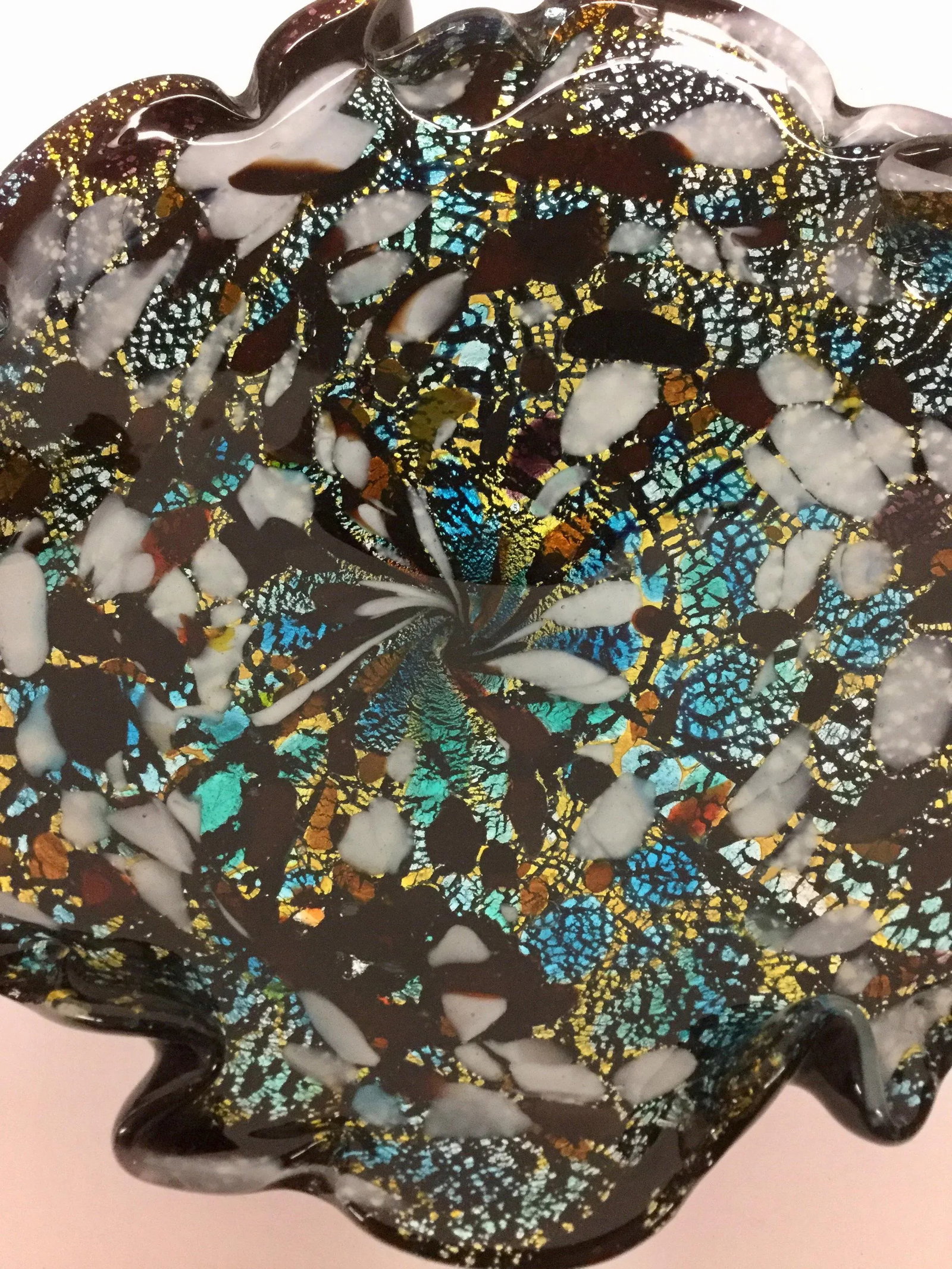 Artisan Hand Formed Glass Plate - 2