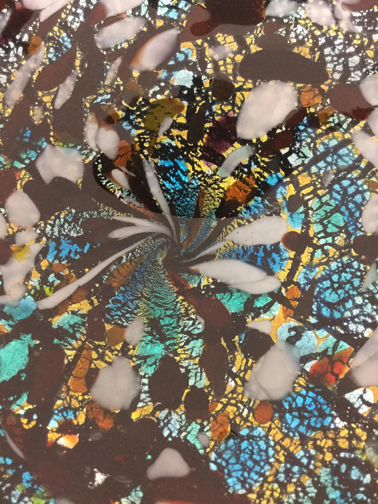 Artisan Hand Formed Glass Plate - 3