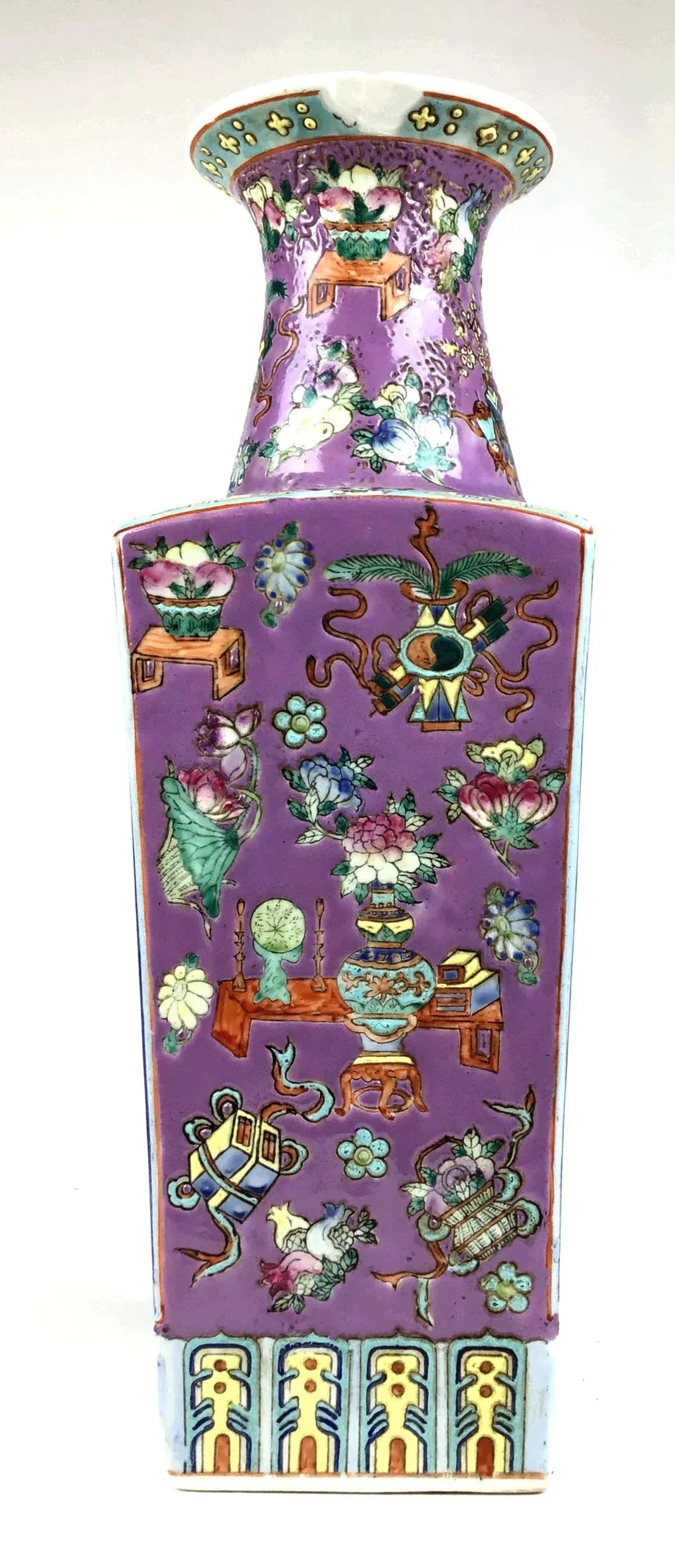 1920's Antique Chinese Porcelain Vase - 13
