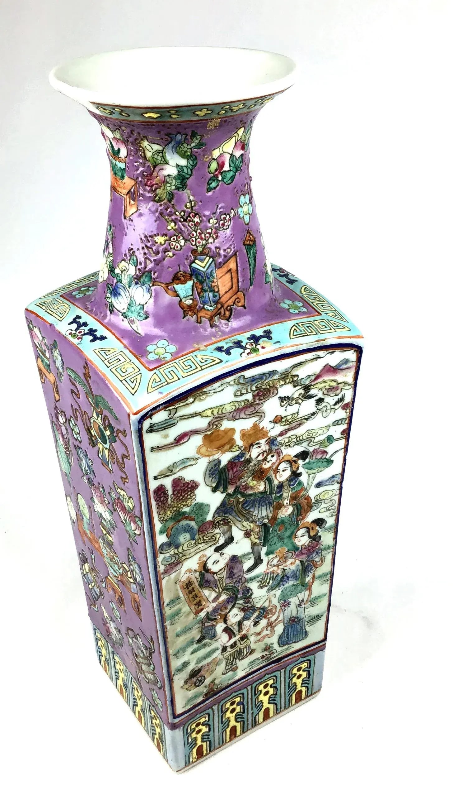 1920's Antique Chinese Porcelain Vase - 4