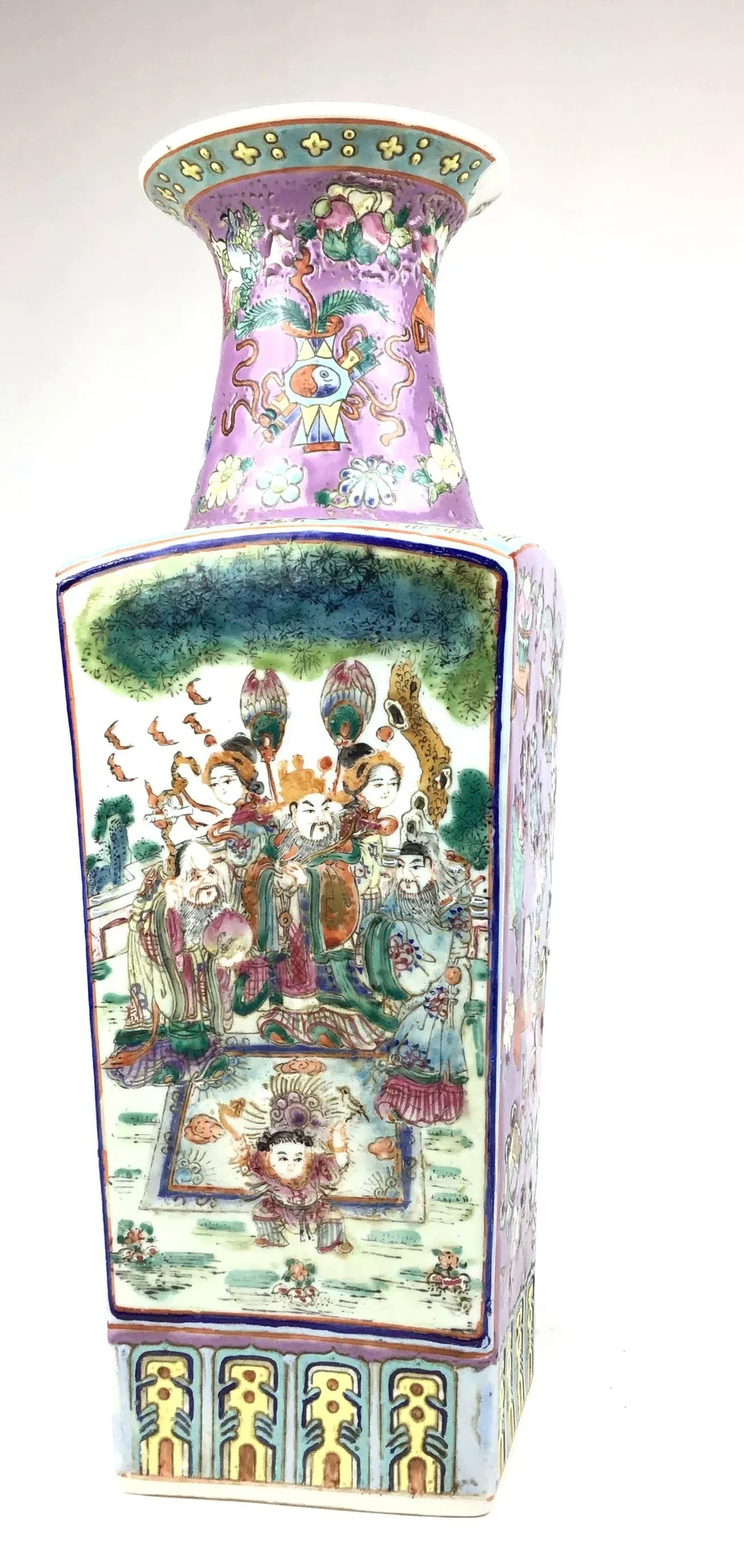 1920's Antique Chinese Porcelain Vase - 5