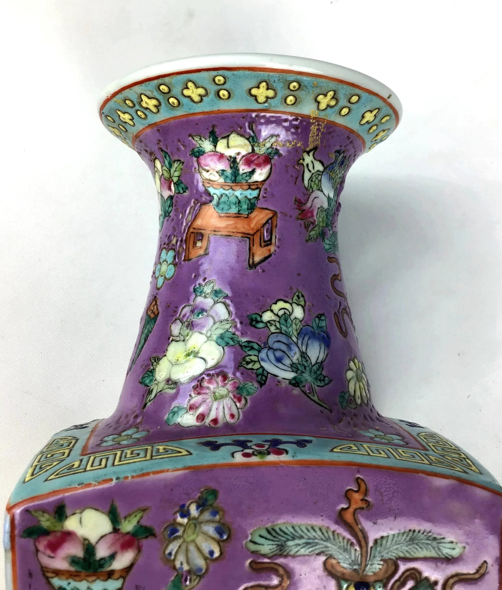 1920's Antique Chinese Porcelain Vase - 9