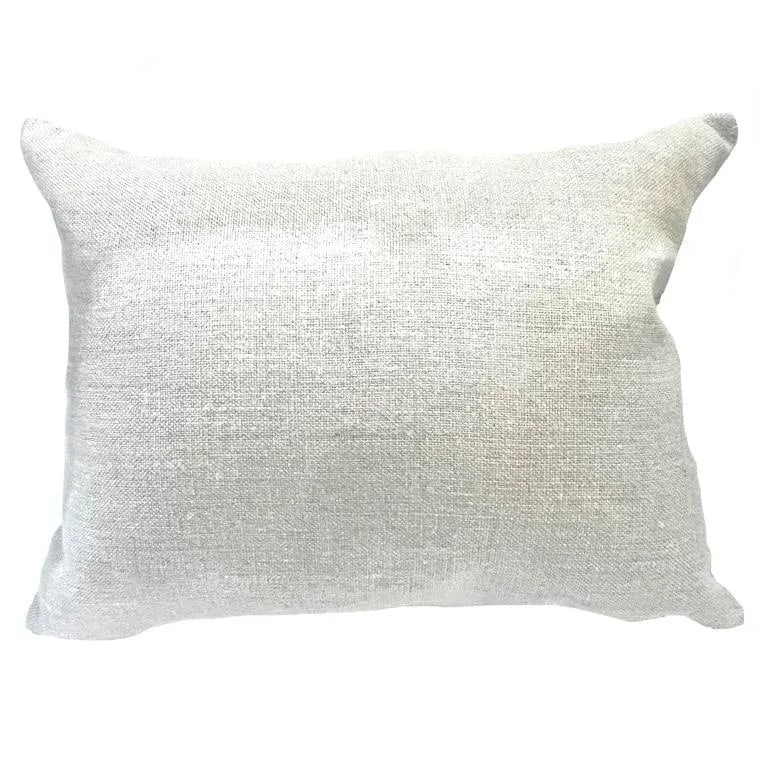 Cerulean Blue on Tan Suzani Pillow - Down Filled - 5