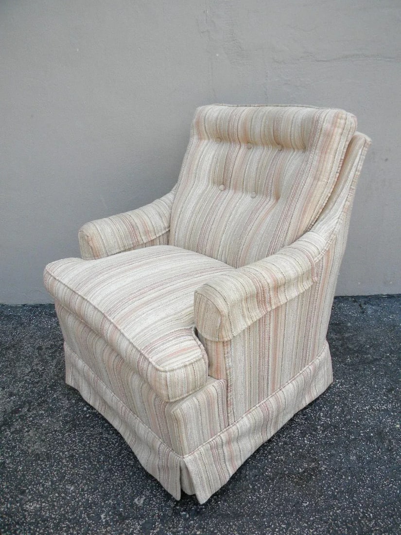 Mid-Century Modern Tufted Side Chairs - Pair - 5