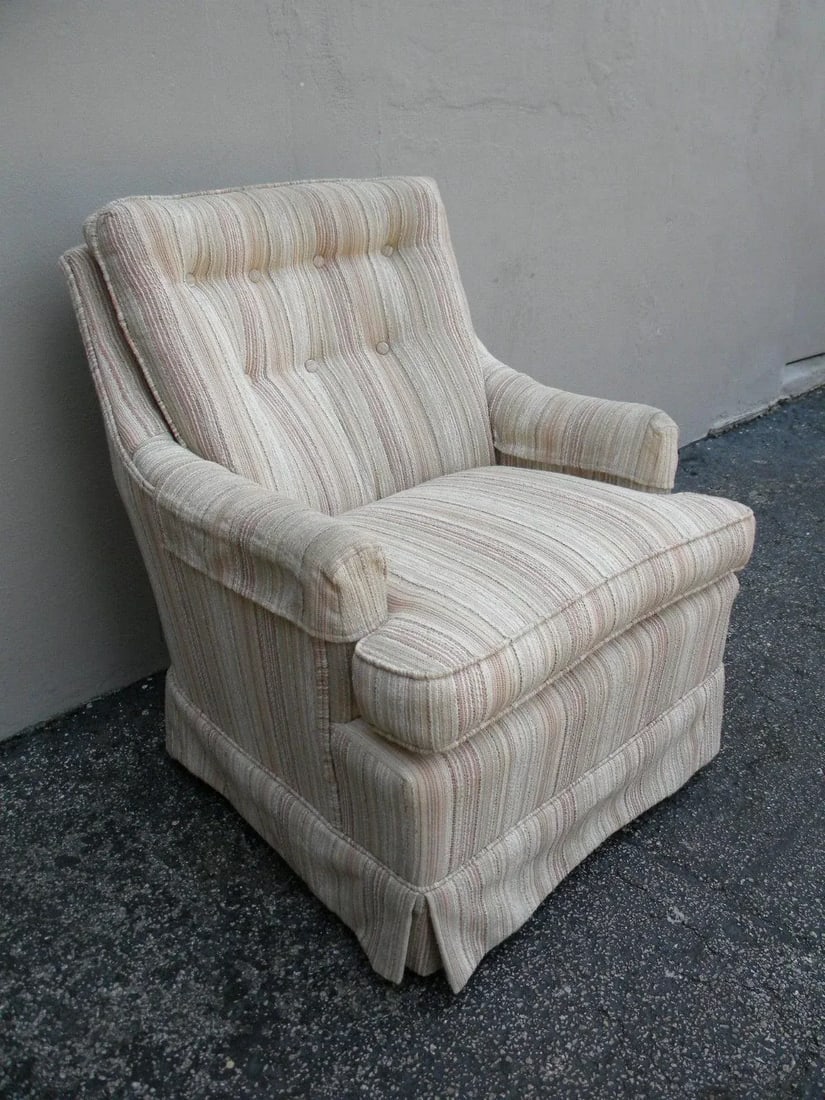 Mid-Century Modern Tufted Side Chairs - Pair - 8