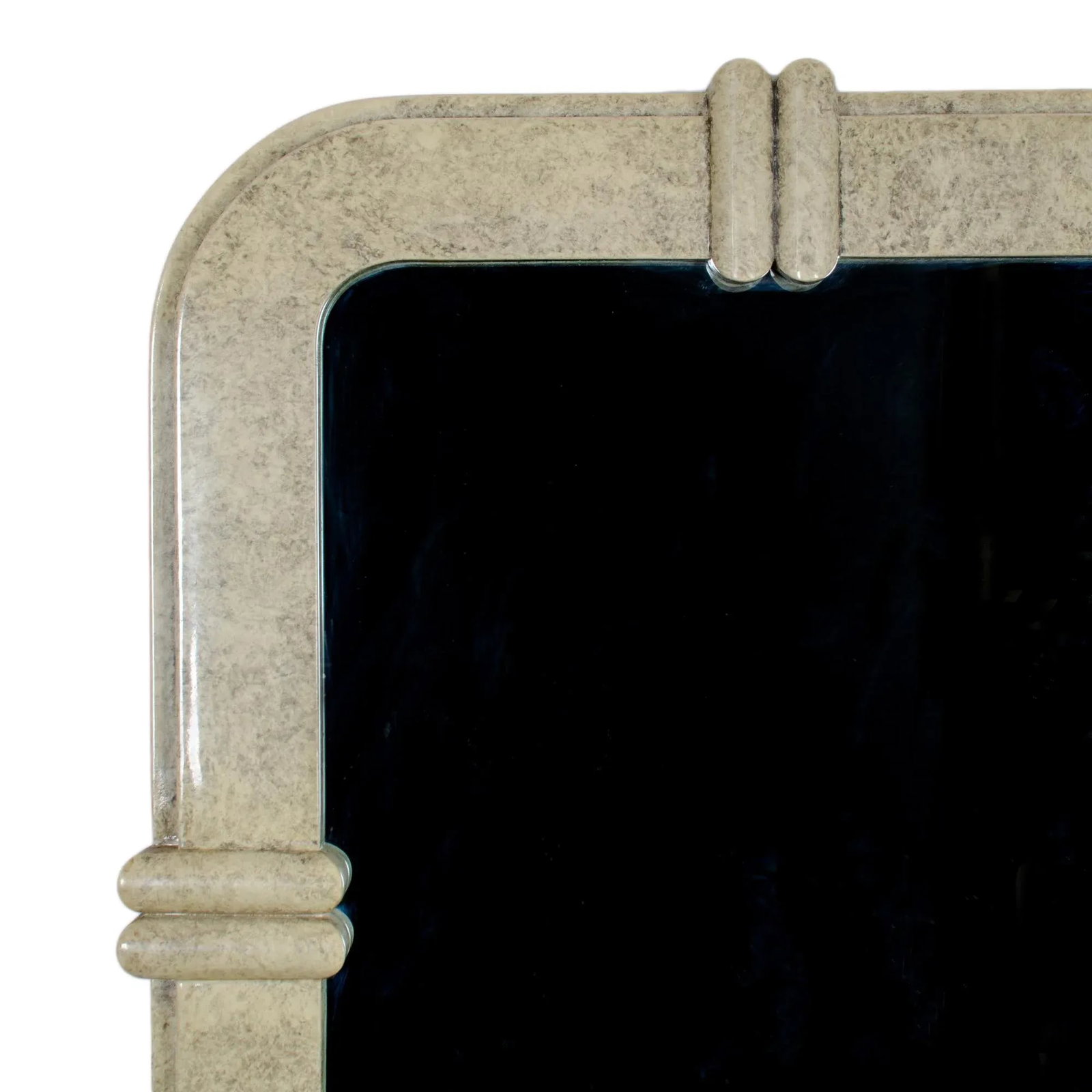 1970s Springer Style Lacquer Mirror - 3