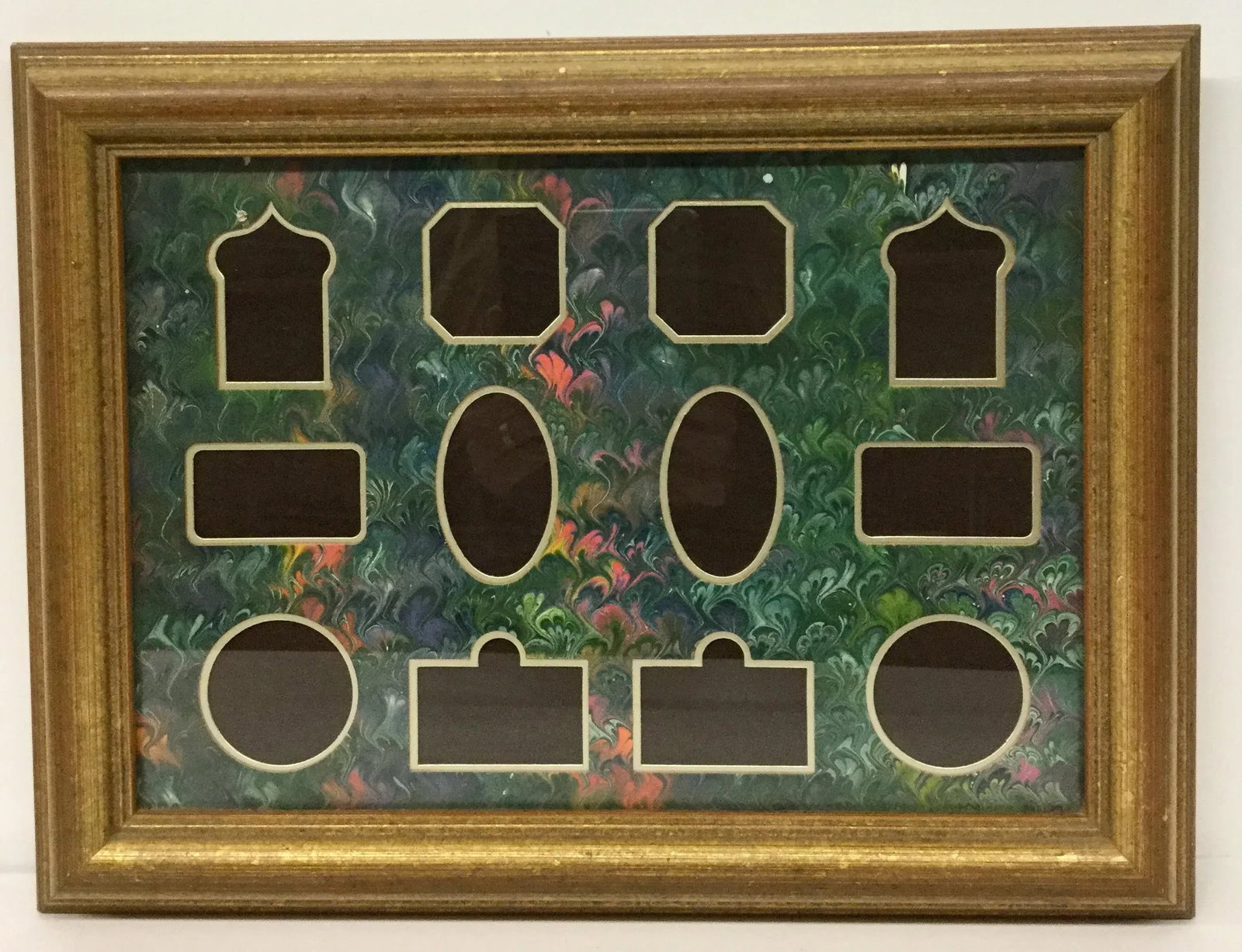 Il Papiro Firenze Framed Photo Marbled Paper Presentation - 11
