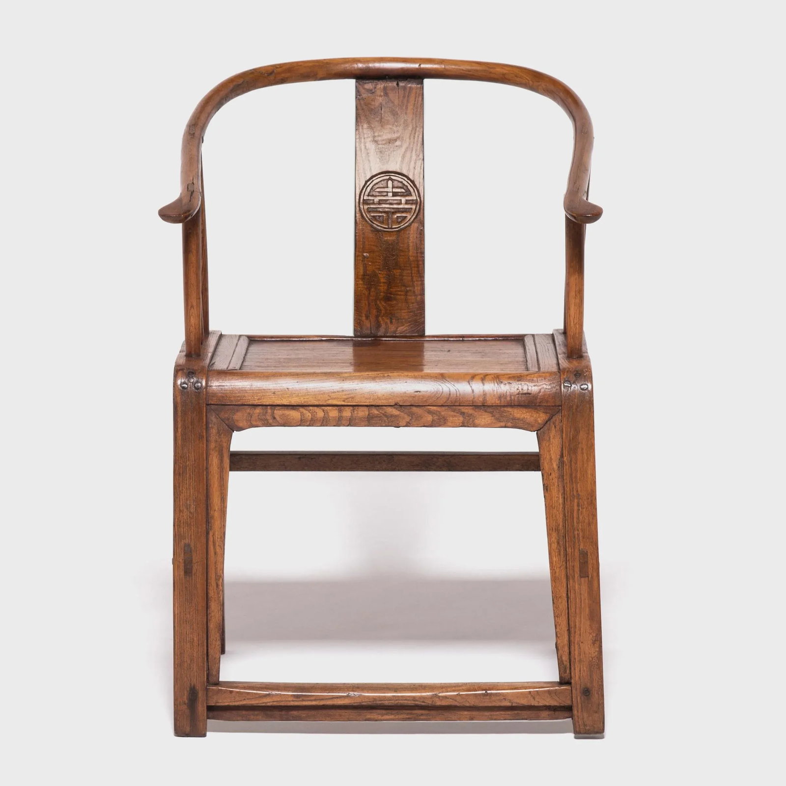 Provincial Chinese Round Back Chair, C. 1850 - 2