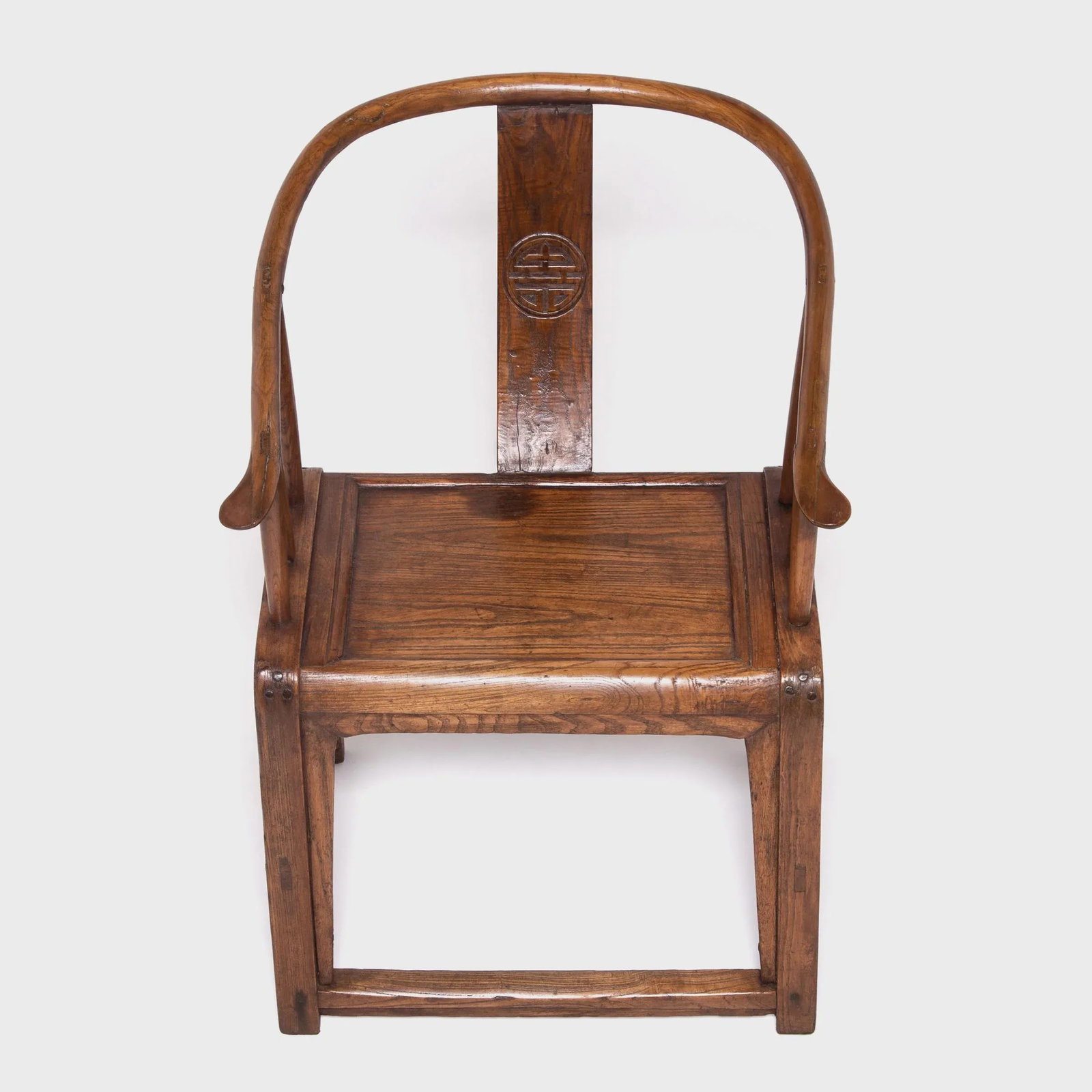 Provincial Chinese Round Back Chair, C. 1850 - 3