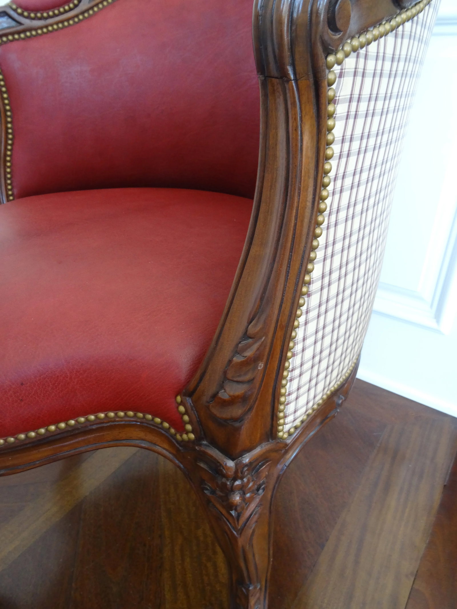 Late 20th Century Louis XV Style Fauteuil De Bureau - 3