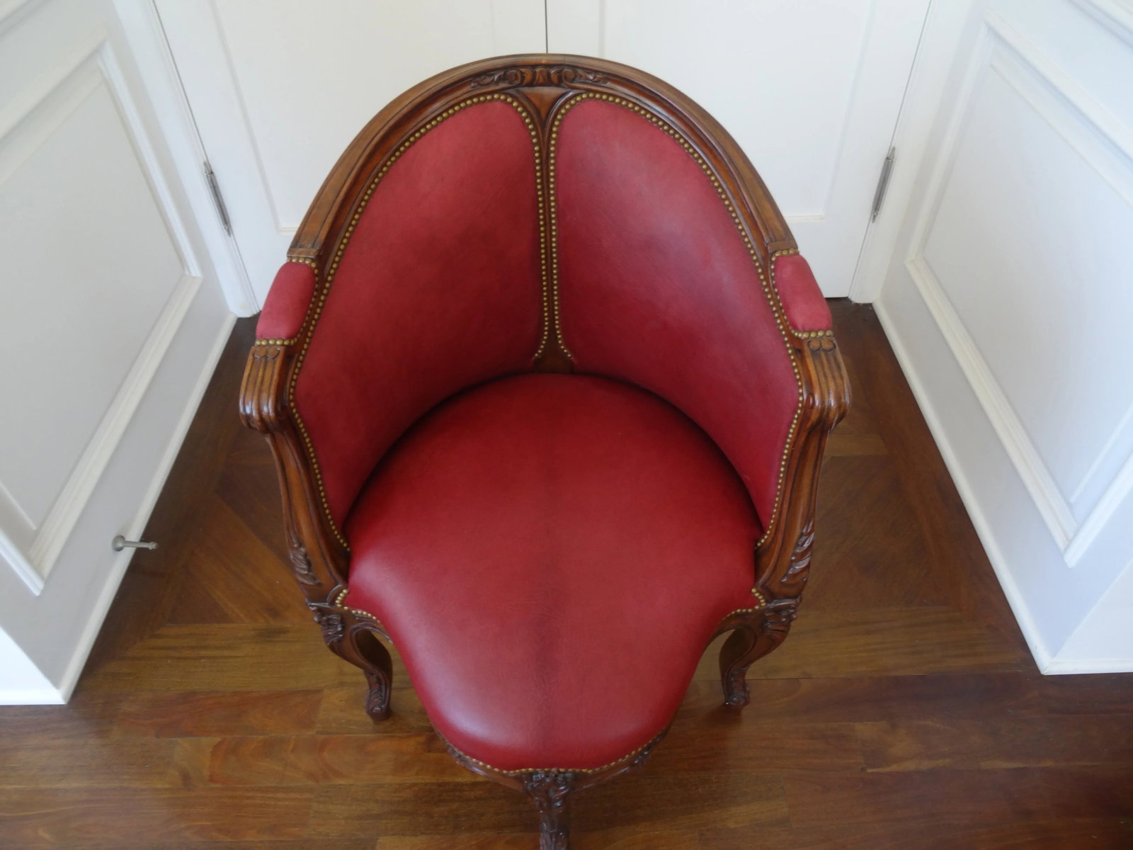 Late 20th Century Louis XV Style Fauteuil De Bureau - 4