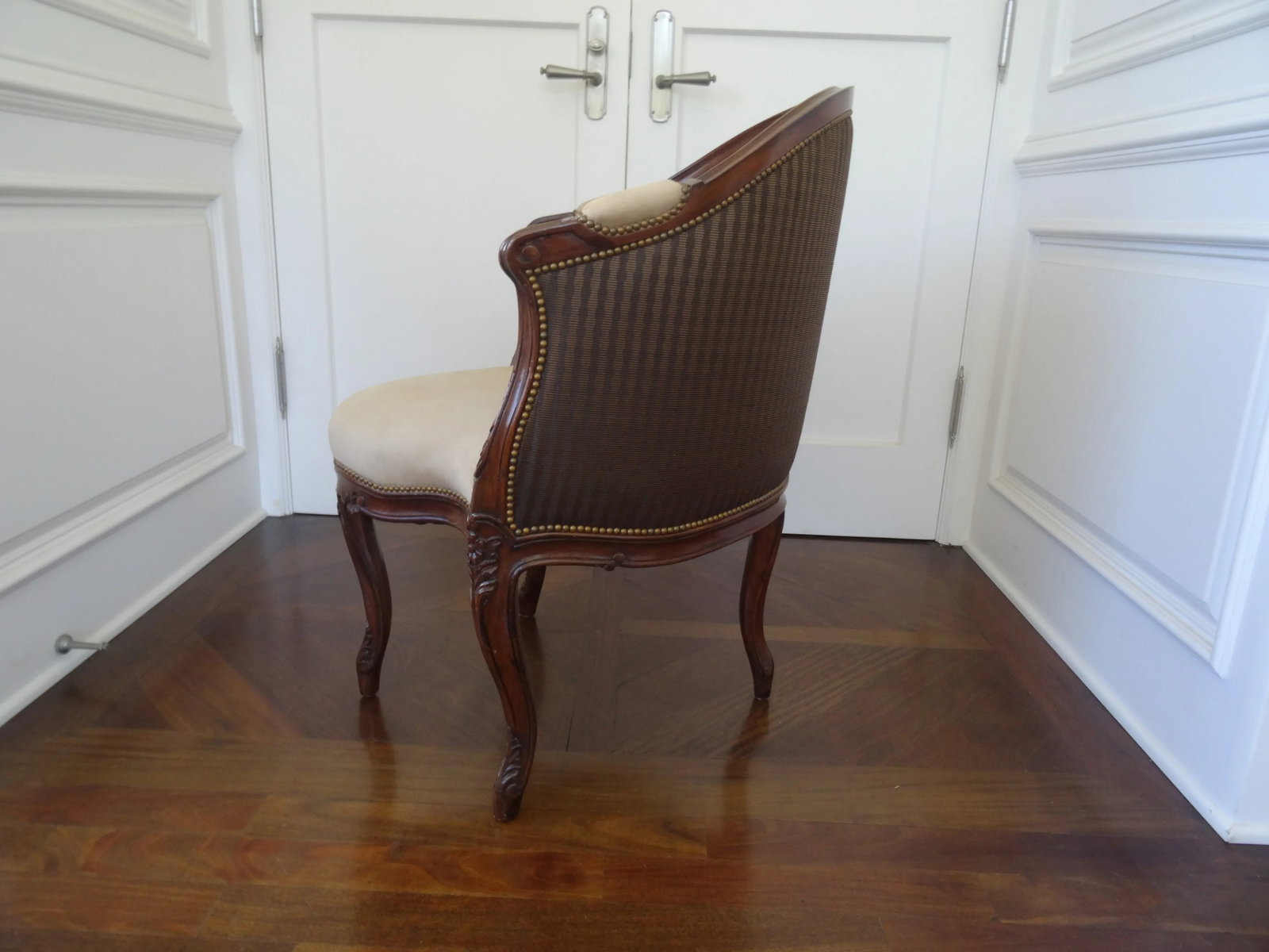 Late 20th Century Louis XV Style Fauteuil De Bureau - 2