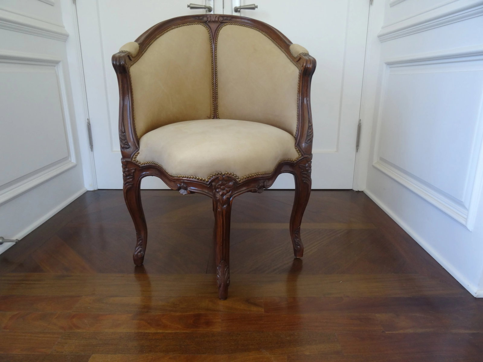 Late 20th Century Louis XV Style Fauteuil De Bureau - 4
