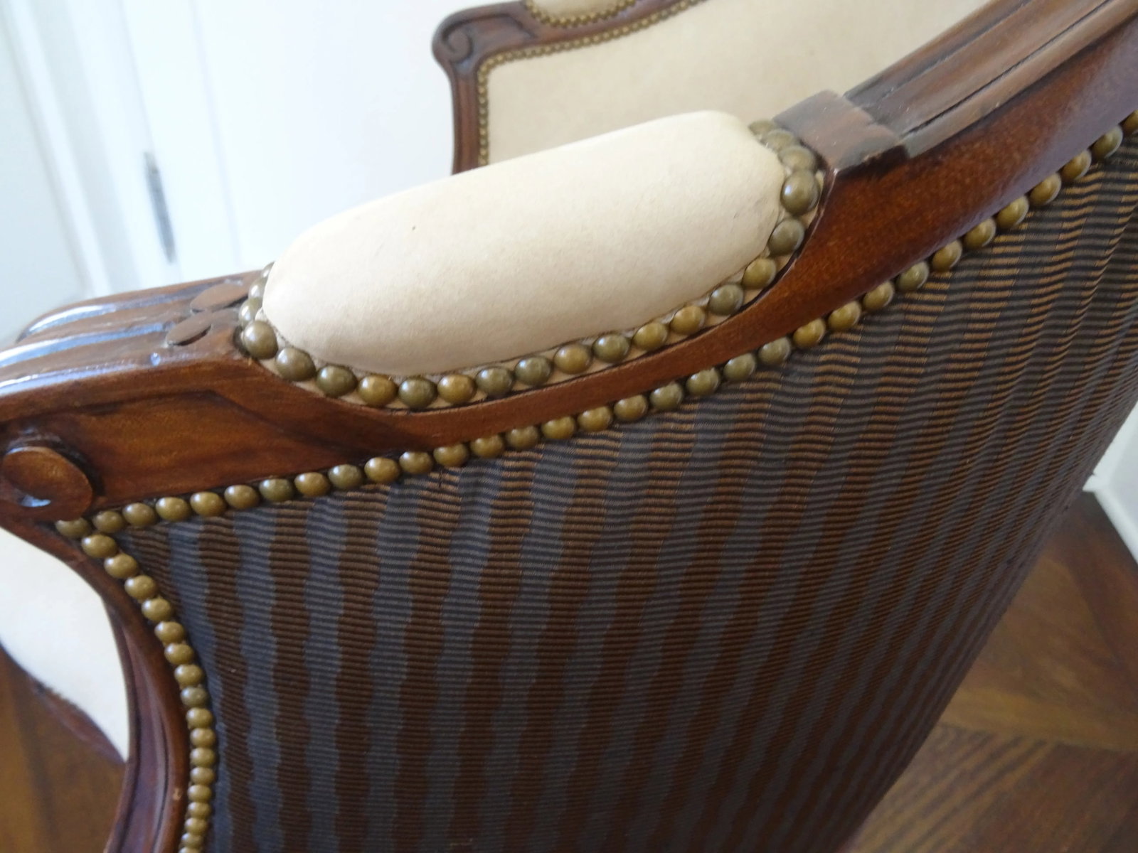 Late 20th Century Louis XV Style Fauteuil De Bureau - 5