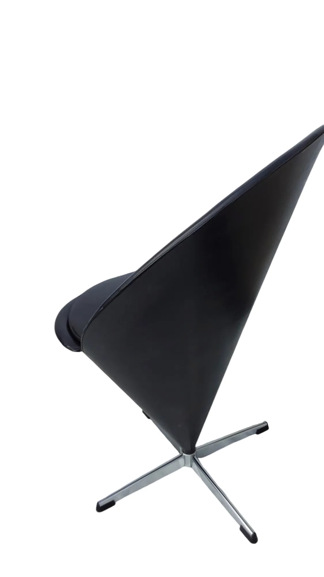 Verner Panton Attributed Mid-Century Modern 1980s Vintage Cone Chairs - 2