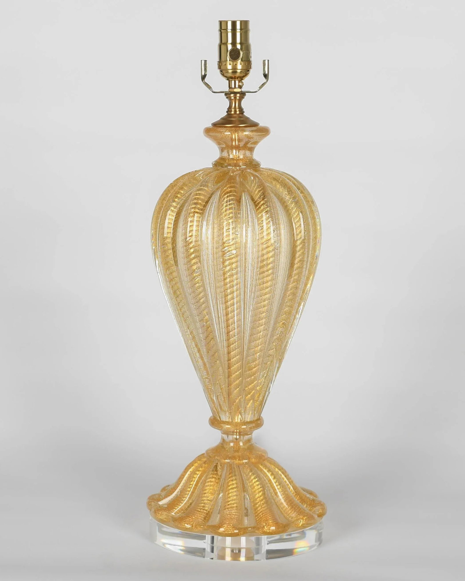 Murano Glass Lamp by Barovier & Toso - 3