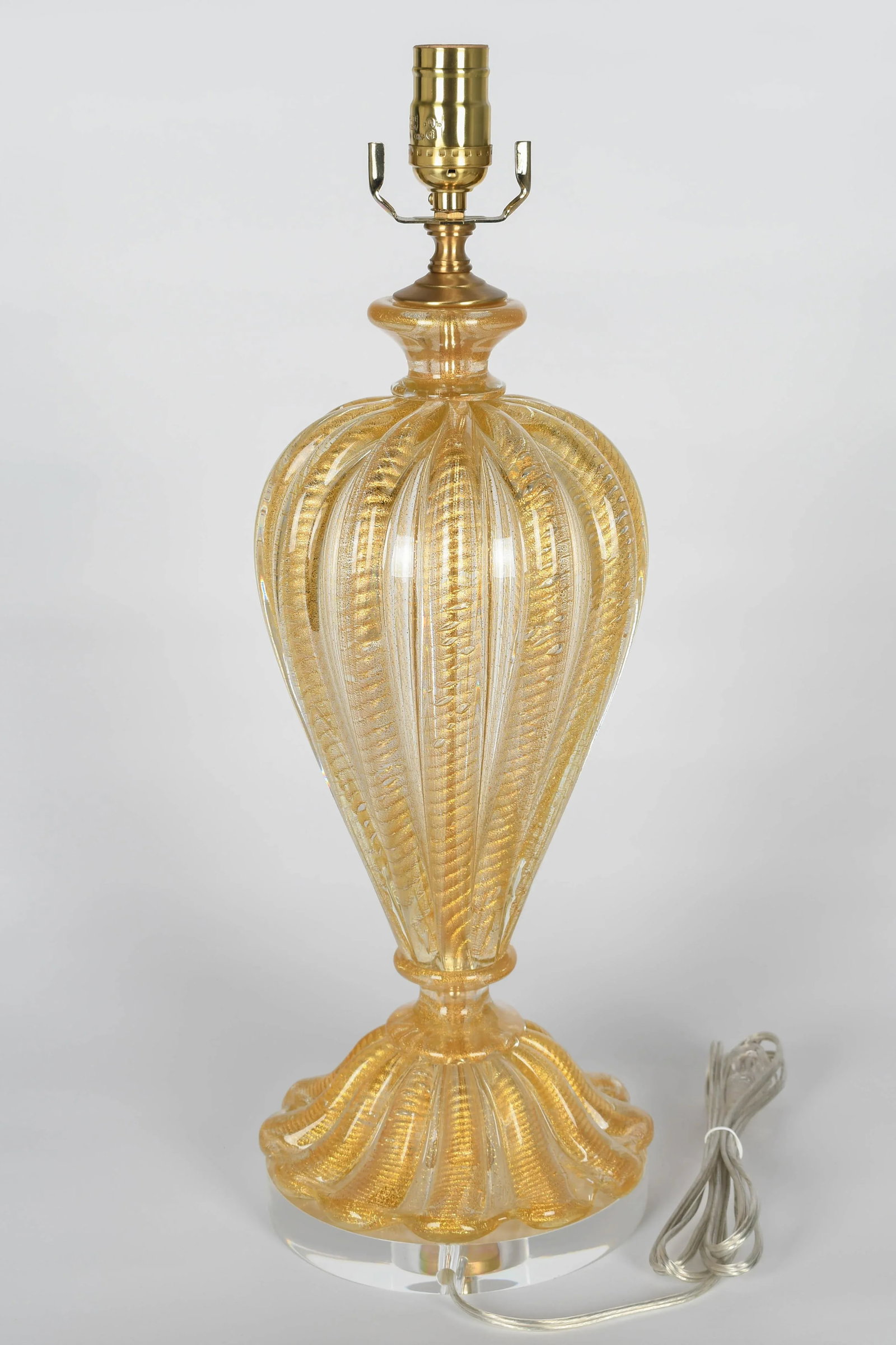Murano Glass Lamp by Barovier & Toso - 7