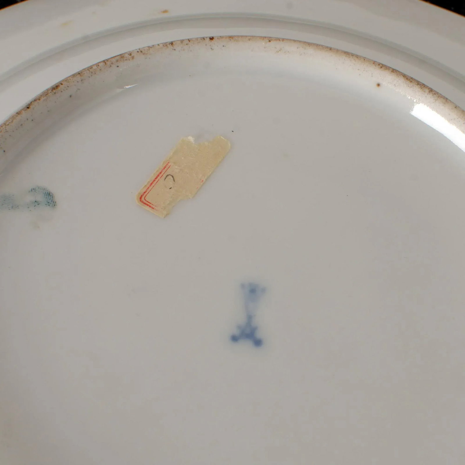 18th Century Meissen Plates Kauffahrtei Scenes - a Pair - 8