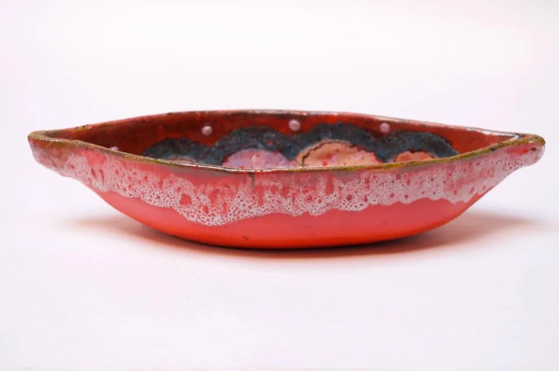 Set of Midcentury Italian Modern Zaramella Ceramic Serving and Condiment Bowls - 8