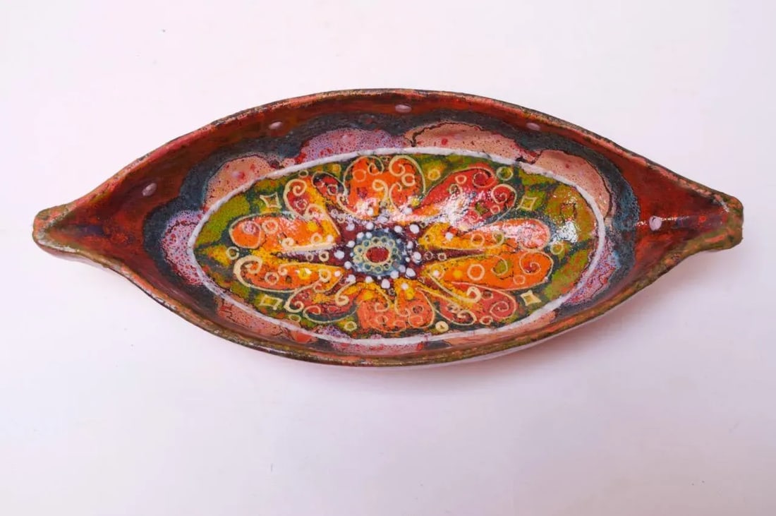 Set of Midcentury Italian Modern Zaramella Ceramic Serving and Condiment Bowls - 9