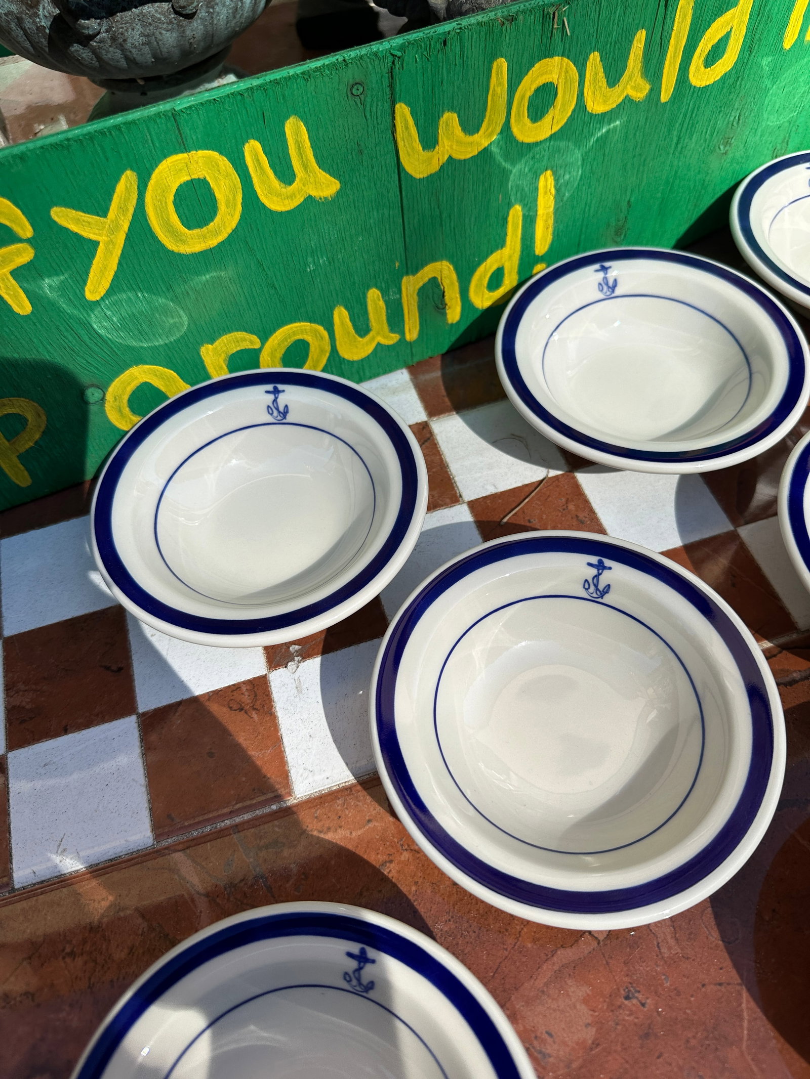 1970s Homer Laughlin China Nautical Augratin Dish Collection- Set of 12 - 2