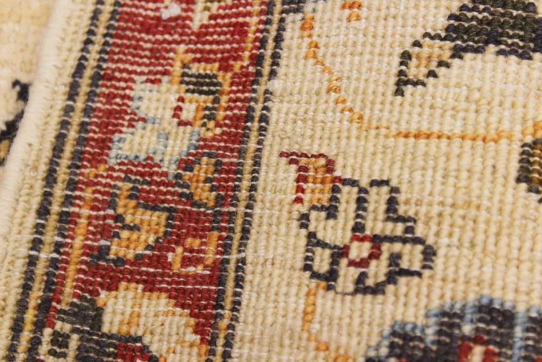 1990s Boho Chic 1990s Vintage Floral Ziegler Kafkaz Wool Rug - 2' * 2'11'' - 7