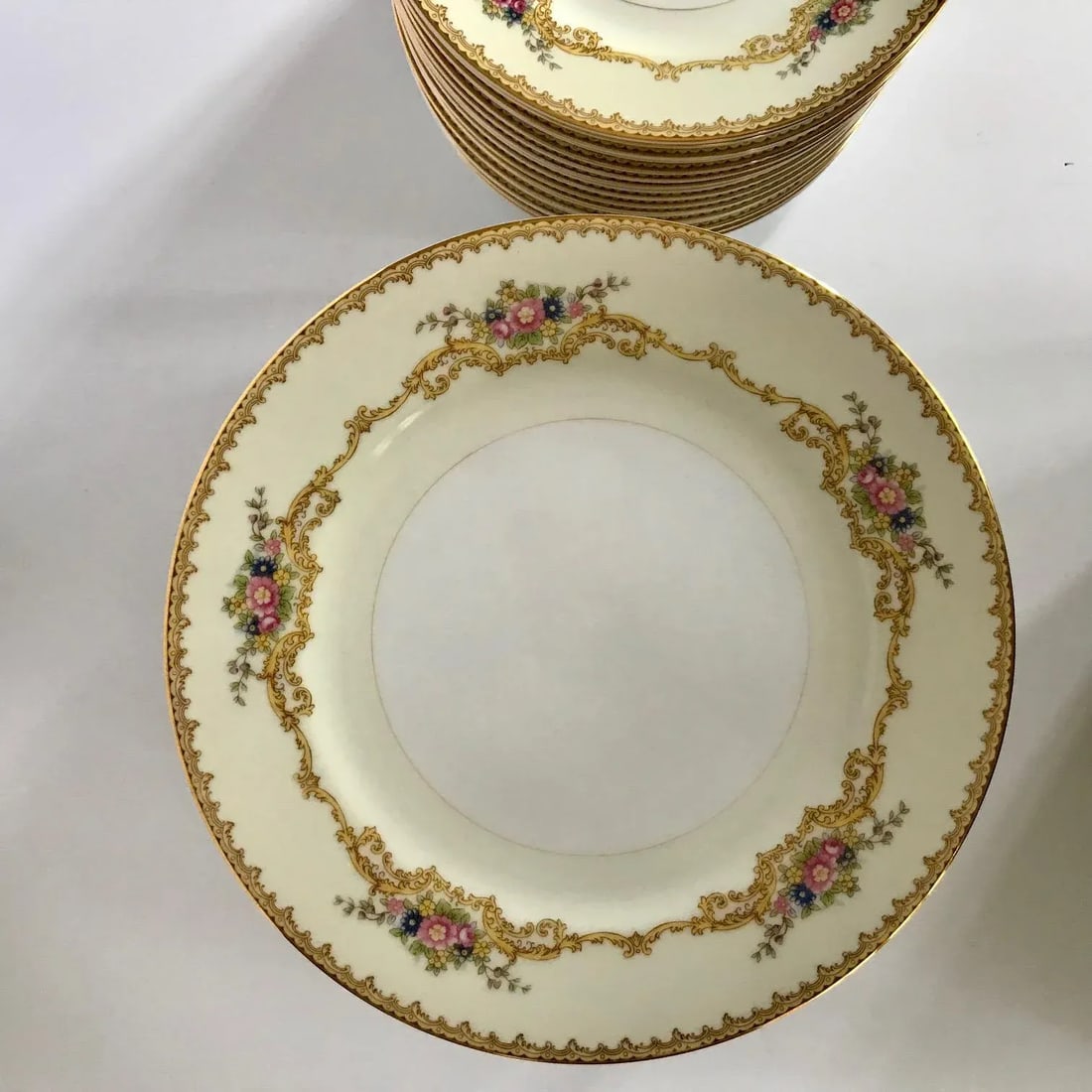 Vintage Noritake China Farland Pattern - Set of 50 - 9
