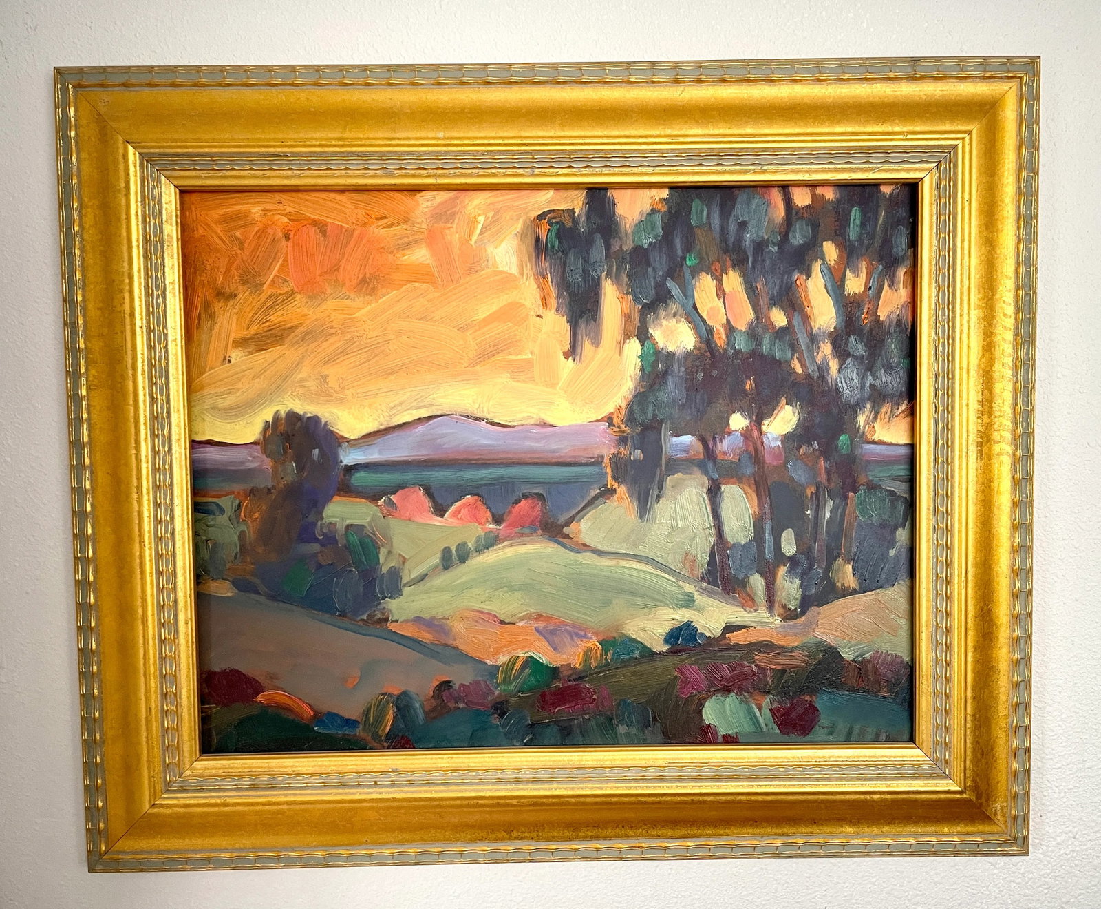 "San Francisco Bay" James Hartman Plein Air Oil Painting - 3